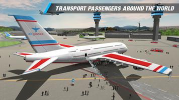 City Pilot Plane Landing Sim โปสเตอร์