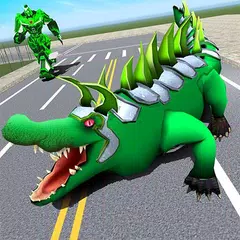 Crocodile Robot Transform Game APK 下載