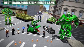 Crocodile Robot Transform Game Affiche
