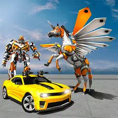 Unicorn Robot Car Transform APK download