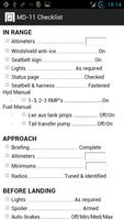 MD-11 Checklist capture d'écran 3