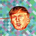 Donald Trump Laser Eyes Game アイコン