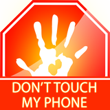Ne touche pas mon portable icône