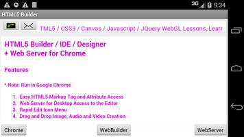 HTML5 IDE / Editor for Chrome capture d'écran 1
