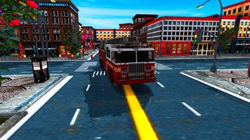 China Town Fire Truck Pro پوسٹر