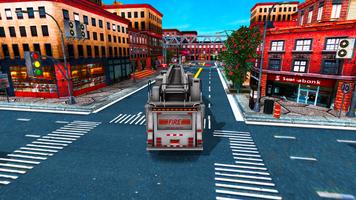 2 Schermata China Town Fire Truck Pro
