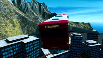 Flying Bus Simulator captura de pantalla 3