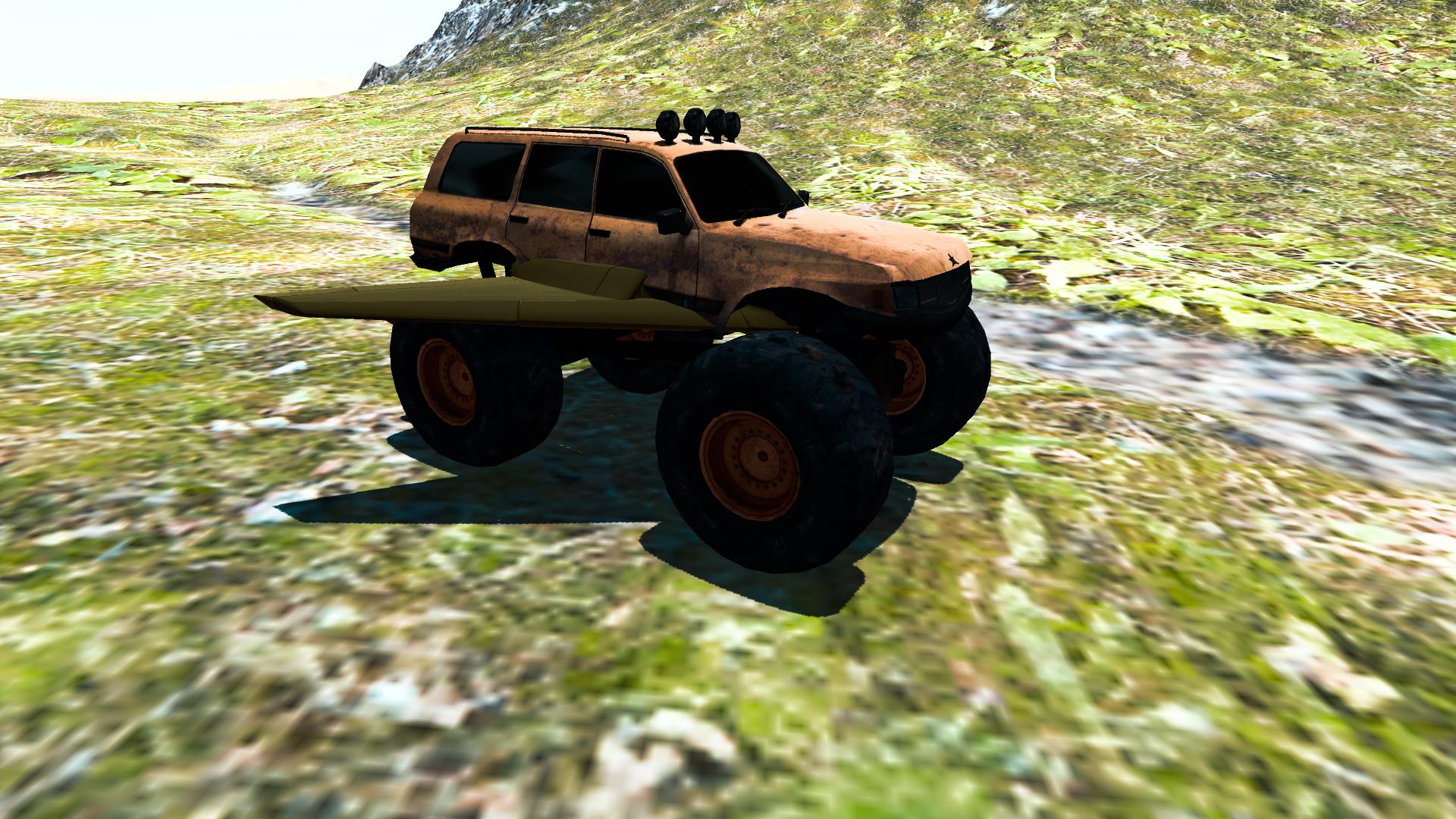 Flying Car: Monster Truck 3