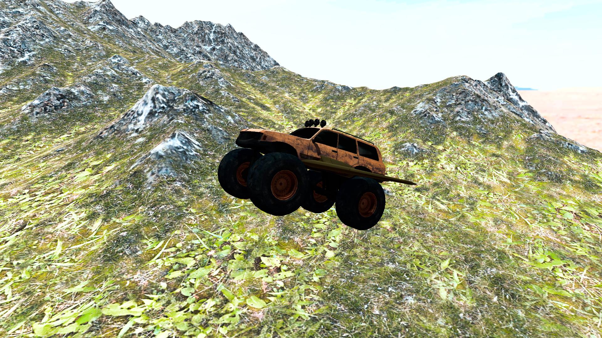 Flying Car: Monster Truck 2