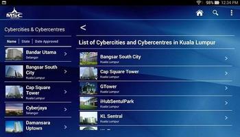 MSC Cybercities & Cybercentres capture d'écran 2
