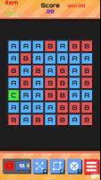 ABC Alphabet game : word link match puzzle Affiche