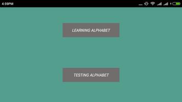 Aprender alfabeto captura de pantalla 2