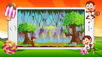 Candy monkey junior runner постер