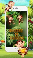 Monkey banana jump adventure poster