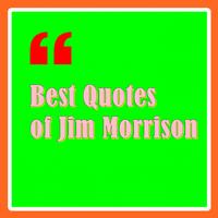 Best Quotes of Jim Morrison plakat