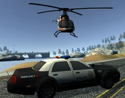 Police Car Driving OffRoad 3D 截圖 1