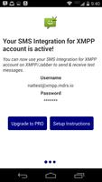 SMS for XMPP / Jabber poster