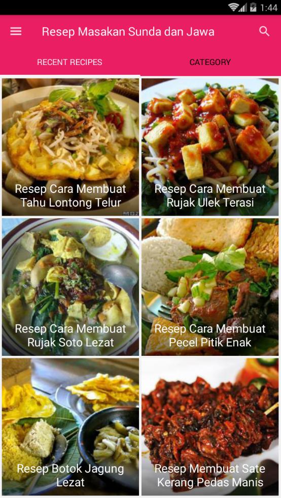 Resep Masakan Sunda Dan Jawa Poster Resep Masakan Sunda Dan Jawa Screenshot Resep Masakan Sunda Dan Jawa Poster Resep Masakan Sunda Dan Jawa Screenshot