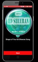 Shape of You - Ed Sheeran الملصق