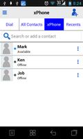 xPhone : SIP VOIP Softphone capture d'écran 2