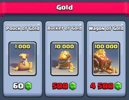 Poster Free Gold for Clash Royale