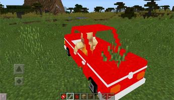 Mech Cars Mod for Minecraft PE Affiche