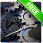 Mechanical gear 3D free आइकन