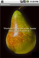 Shakes Pear: The Organic Bard-poster