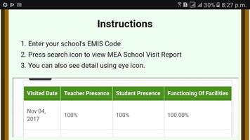 MEA Visit Report capture d'écran 3