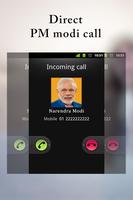 Modi Fake Call & SMS Prank poster