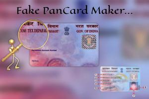 Fake Pan Card Maker(Prank App) Affiche