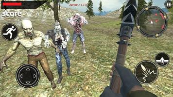 Mati Zombie jahat Pembunuh:Axe screenshot 2