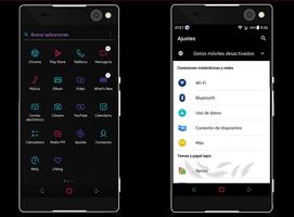 Tema-SXP Black-Colors-Primium Ekran Görüntüsü 1