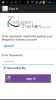 Megatech Tracking App captura de pantalla 1