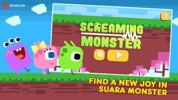 Screaming Monster Cartaz