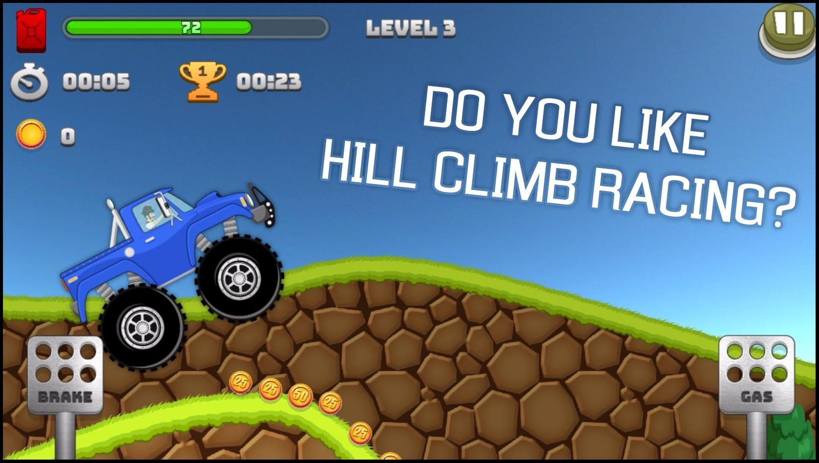 Игра андроид hill climb racing