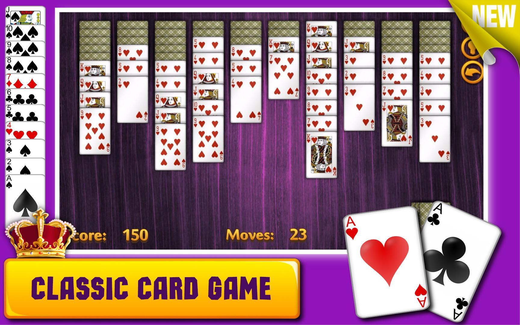 Classic Card Games Spider Solitaire For Android Apk Download Classic Card Games Spider Solitaire For Android Apk Download