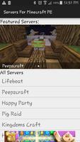 Servers For Minecraft PE পোস্টার