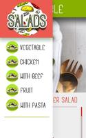 Salad recipes poster