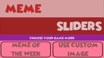 Meme Sliders Custom Sliding Jigsaw Puzzle Handheld Cartaz