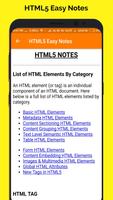 HTML5 Tutorial capture d'écran 2
