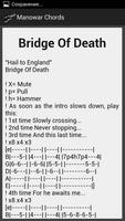 Megadeth Lyrics and Chords Ekran Görüntüsü 1