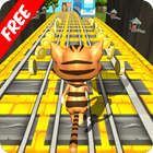 Subway Leo Cat Run Dash - Gold أيقونة