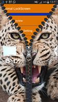 Animals Zipper Screen Lock syot layar 2