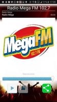 Radio Mega FM 102,7 الملصق