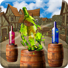 Bottle Shooting King - Real Bottle Flip Shoot 3D Zeichen