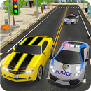 真正的警察汽车驾驶游戏：热力追踪追逐3D APK