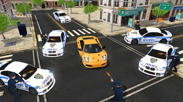 Real Police Car Driving Game: Hot Pursuit Chase 3D Affiche