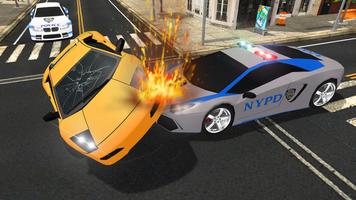 Real Police Car Driving Game: Hot Pursuit Chase 3D capture d'écran 1