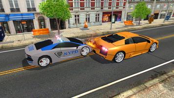 Real Police Car Driving Game: Hot Pursuit Chase 3D capture d'écran 2